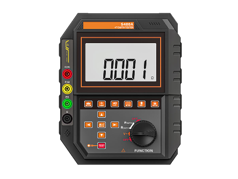 S480A 接地電阻·土壤電阻率測(cè)試儀